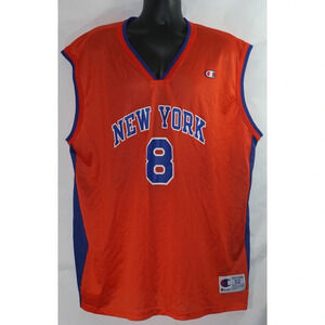 New York Knicks Sprewell Vintage Champion Jersey